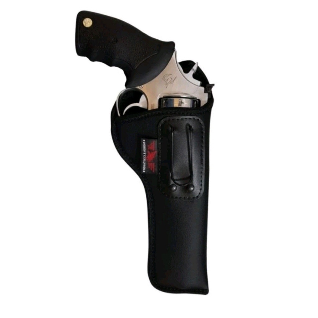 (Holster)Coldre Velado Sem Aba Para Revól. RT 608, 838  Taurus .357 6,5 Pol. 8 Tirs Desert Coldres