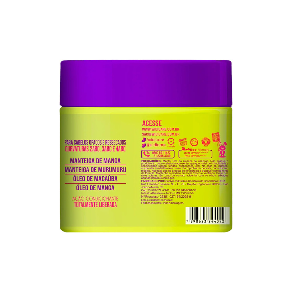 Mascara Phytomanga 500 Gramas Butter Oil Ultranutritva · foto 2