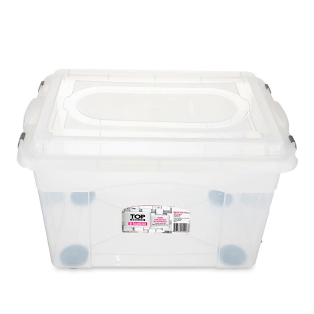 Caixa Organizadora 56L Ordene Plástico Brinquedos 56x38cm