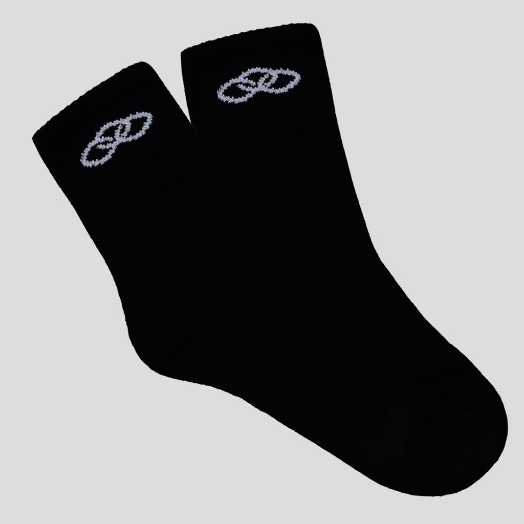 Meia Olympikus Cano Médio Preta