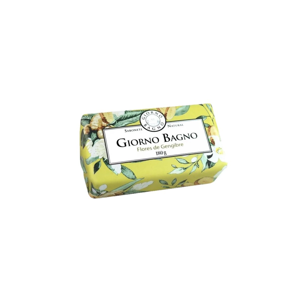 Giorno Bagno Flores de Gengibre - Sabonete Natural 180g em Oferta na Shopee