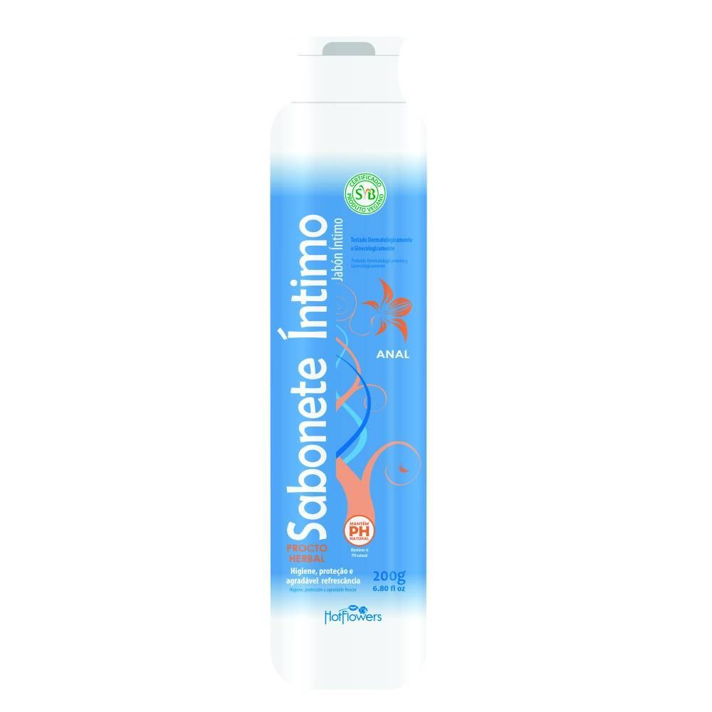 SABONETE LIQUIDO ÍNTIMO PROCTO CONTRA FISSURAS E HEMORROIDAS 200ML em Oferta na Shopee