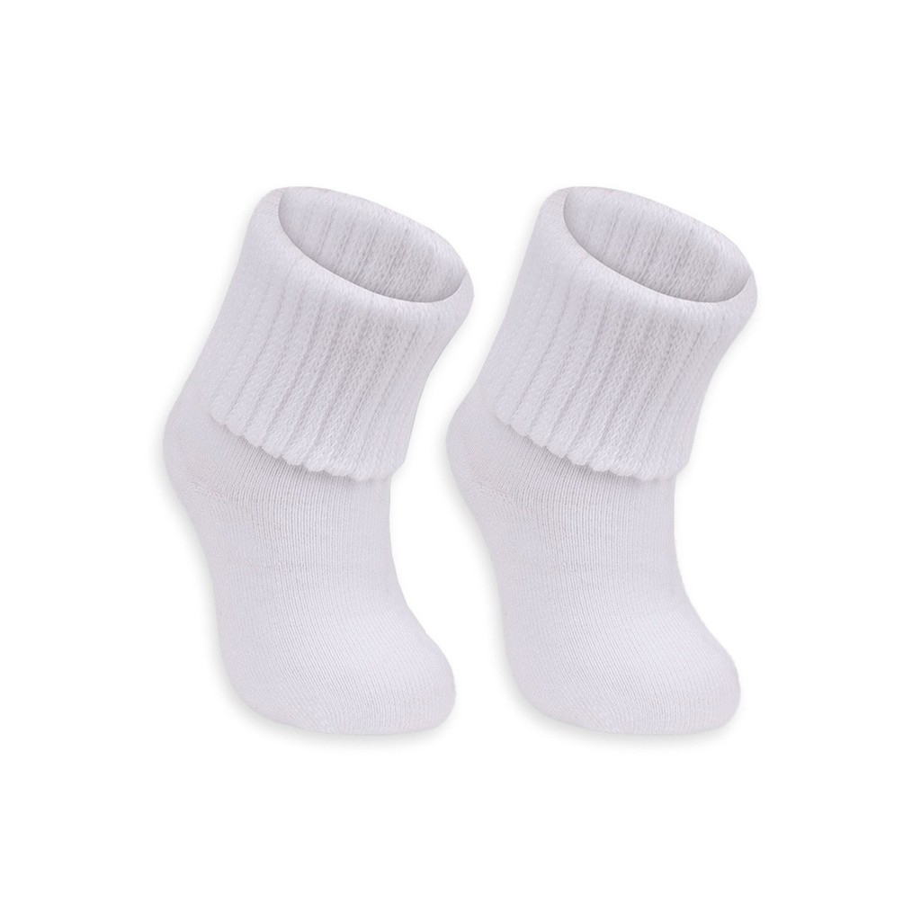 Kit 2 Pares de Meias Bebê Cano Médio Lupo 2057-088