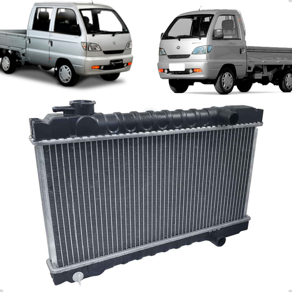 Radiador Água Motor Towner Jr Effa Frente Reta 1.0 8v em Oferta na Shopee