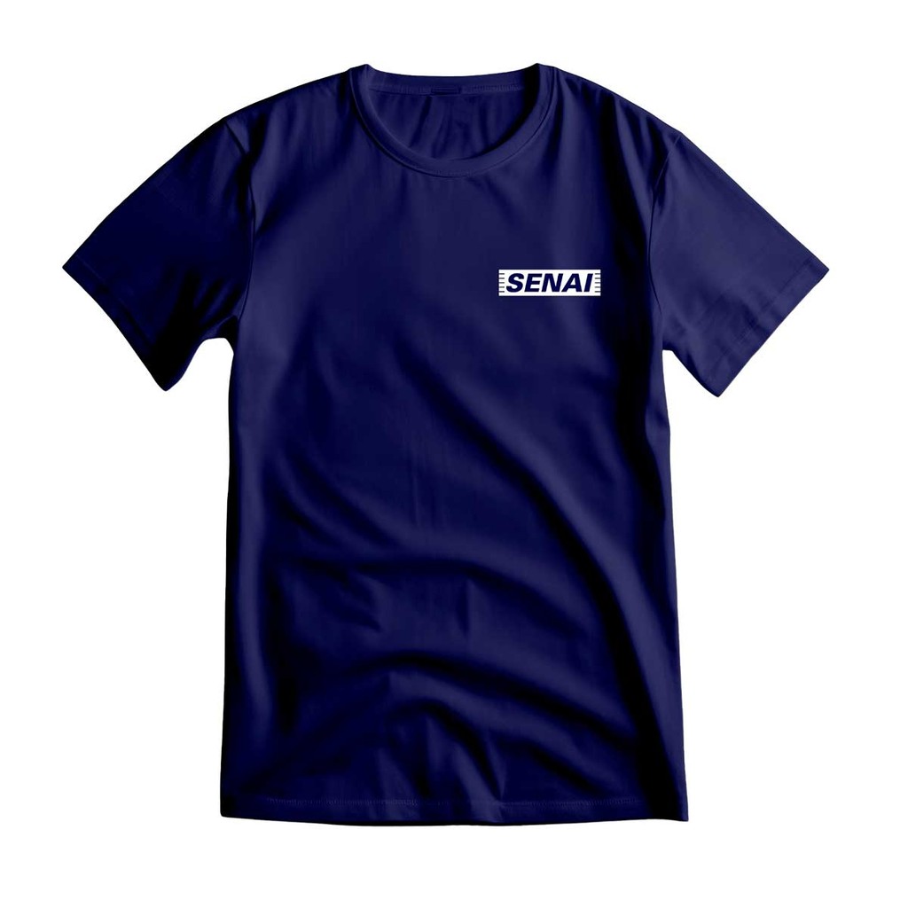 Camiseta Senai MG Curso Técnico Uniforme Escolar Juvenil