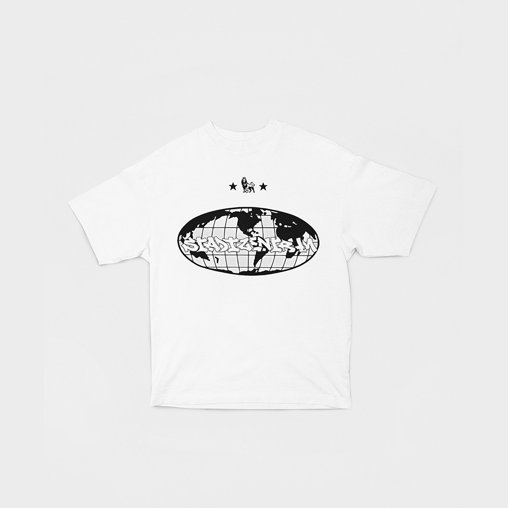 Camiseta Masculina "Liberté, Équalité, Fraternité" Time França Streetwear Worldwide Lions