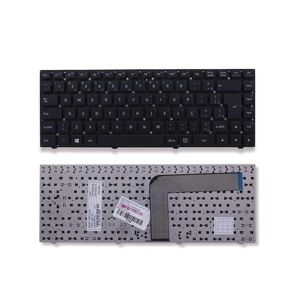 Teclado para Notebook Positivo Unique S2065 | Sem Moldura - Computers & Accessories