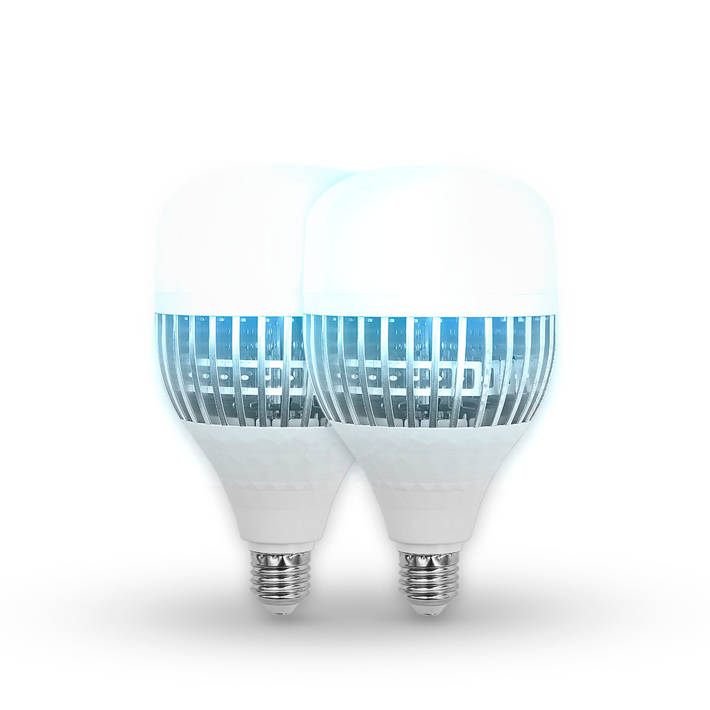 Kit 2 Lampadas Led Bulbo Hp 100w 6500k Branco Frio E27 110v/220v Bivolt Ip20 Branco Cod: 789611378-2 Avant