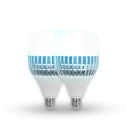 Kit 2 Lampadas Led Bulbo Hp 100w 6500k Branco Frio E27 110v/220v Bivolt Ip20 Branco Cod: 789611378-2 Avant