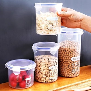 Pote Hermético Plástico Resistente Tampa Trava Reforçada Empilhável Conjunto 4 Casa Cozinha em Oferta na Shopee