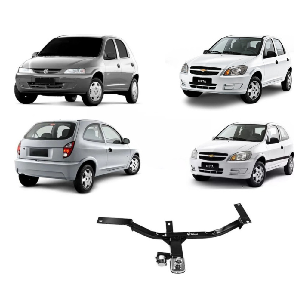 Engate Reboque Celta 2011 2012 2013 2014 2015 500 Kg Inmetro 1°Linha Otima bOM