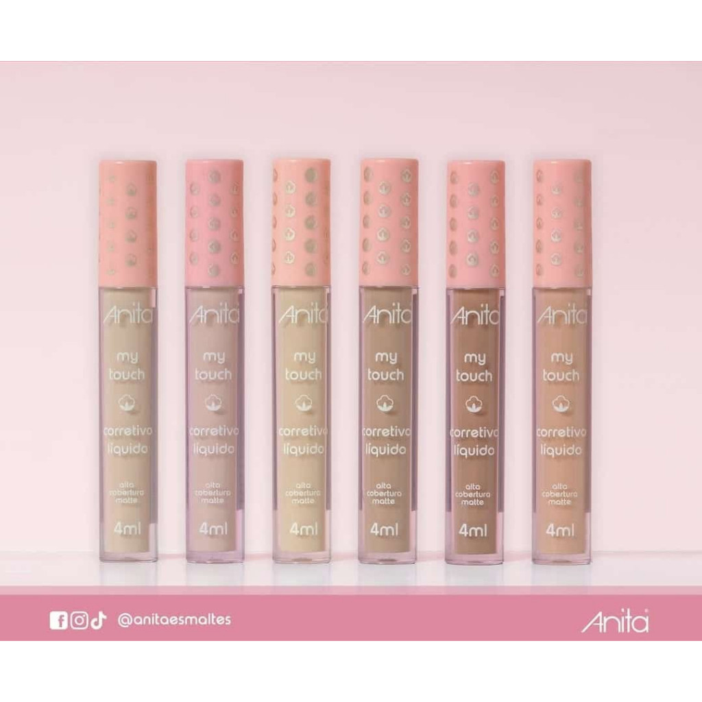 CORRETIVOS LÍQUIDOS MY TOUCH ANITA em Oferta na Shopee