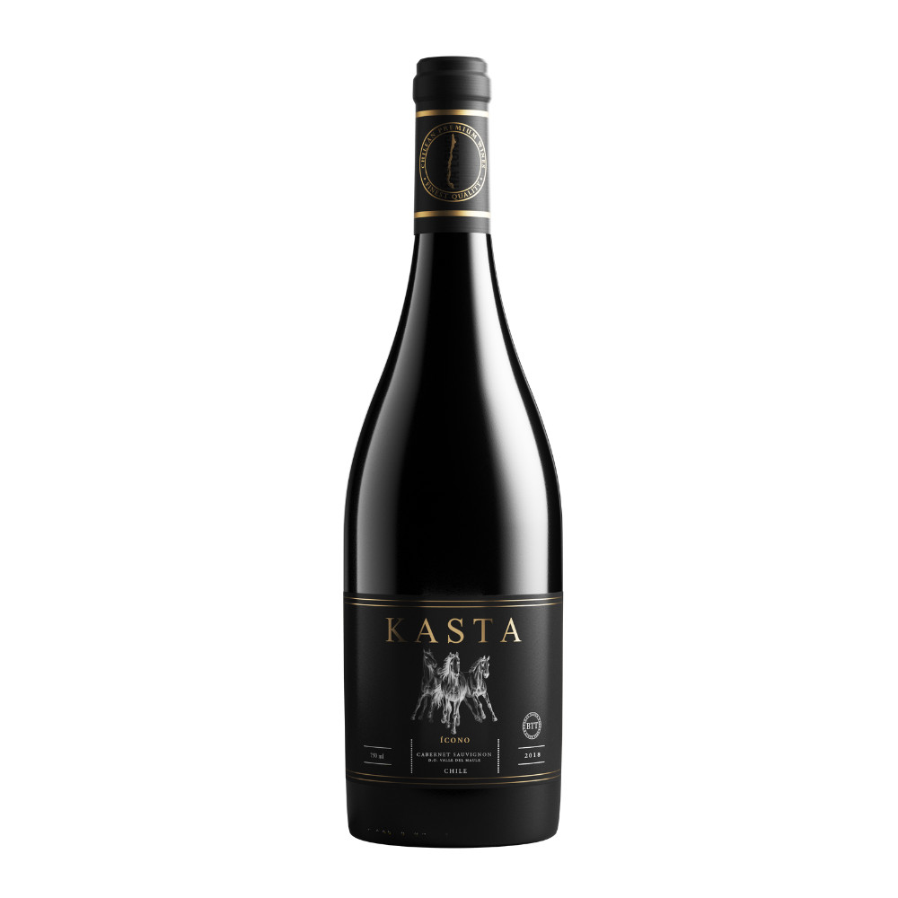 VINHO CHILENO KASTA ICONO TINTO CAB SAUVIGNON 750ML