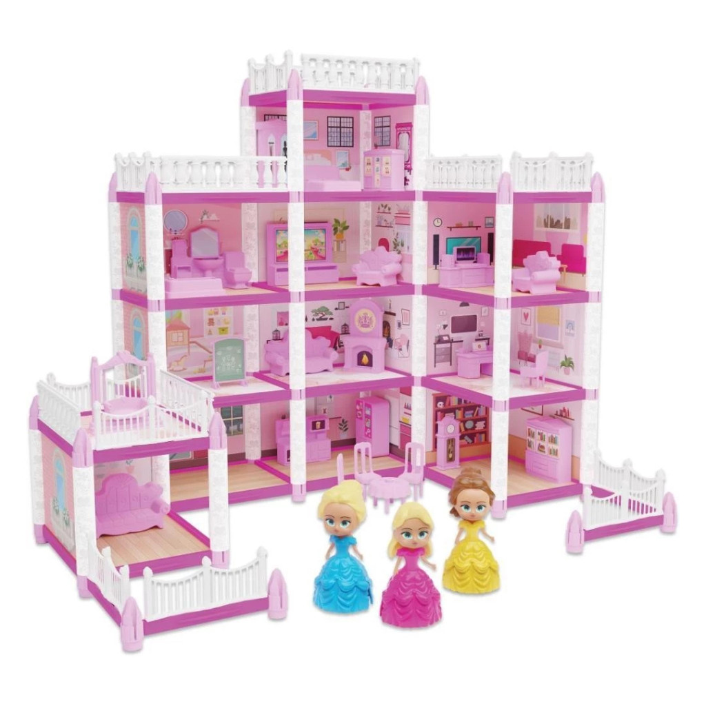 Castelo Encantado da Princesa 240 Peças -160 peças 110 peças - Brinquedo de Menina Blocos de Montar