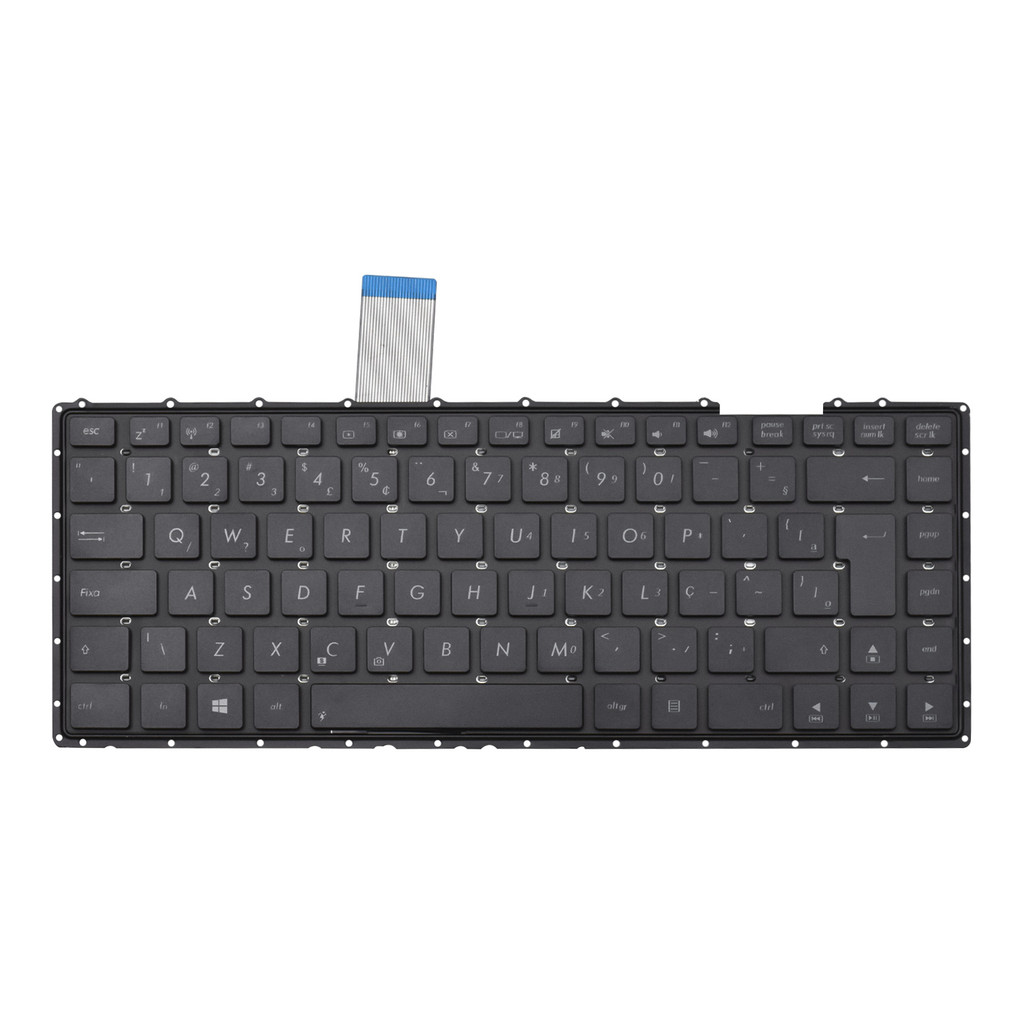 Teclado para Notebook Asus X450CA | Preto ABNT2 - Computers & Accessories