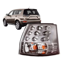 Lanterna Traseira Outlander Canto Com Led 2007 A 2013 Depo