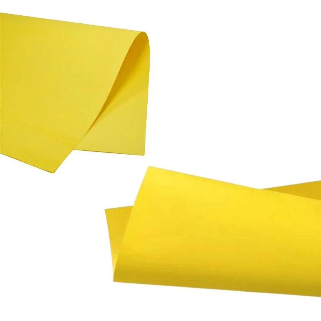 Detalhes do Papel Color Set Escolar 48x66cm Amarelo 120g Scrity- 20 Unidades