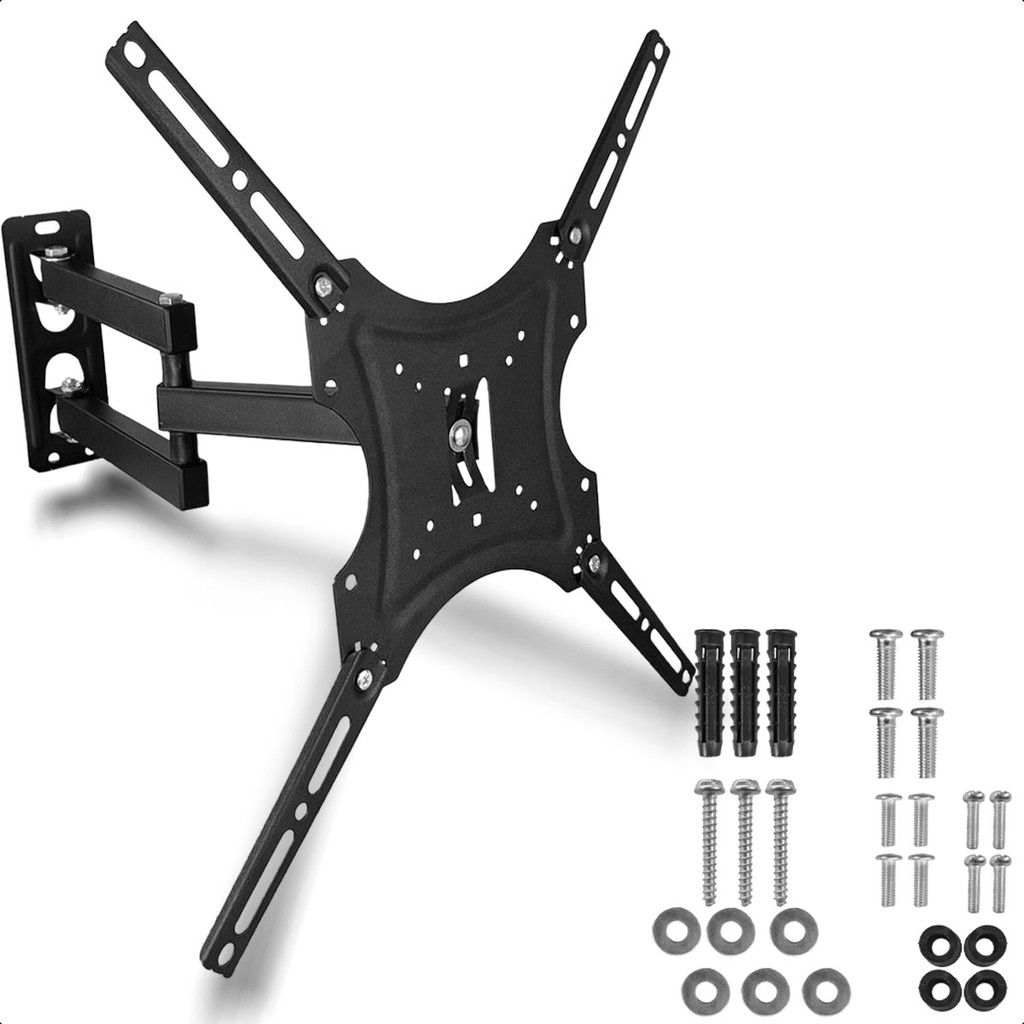 Suporte Para TV Smart Articulado Parede 14 a 55 Polegadas Tv Led Plasma Smart em Oferta na Shopee