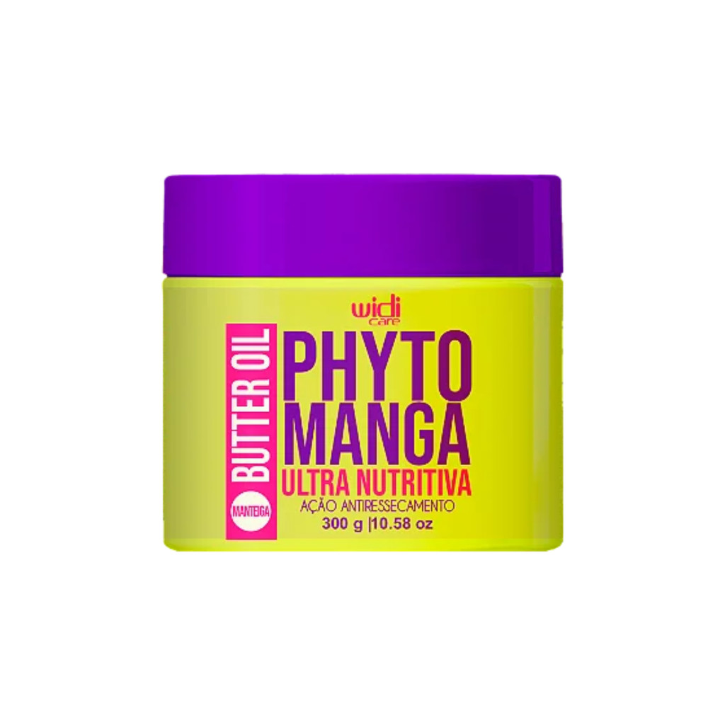 Phytomanga Butter Oil Ultranutritiva Ação Condicionante 300g - Widi Care em Oferta na Shopee