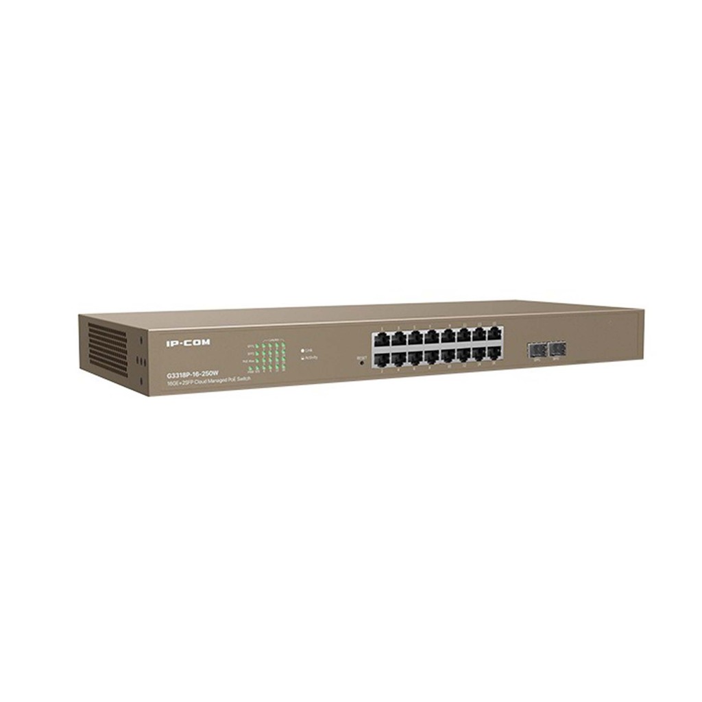 Switch Ip-com G3326p-24-410w Gigabit 24 Portas Ge+2 Sfp Gerenciável Em Nuvem 10/100/1000 em Oferta na Shopee