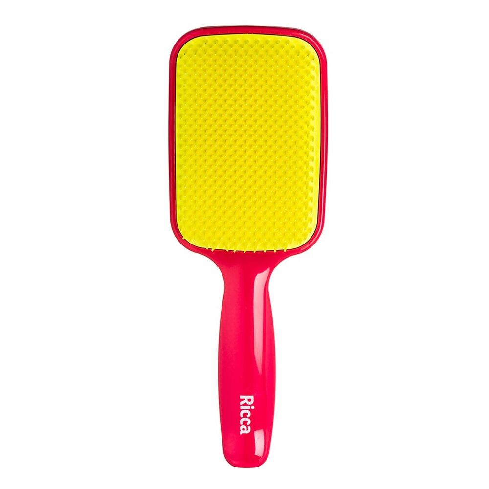 Escova Raquete Flex Pink - Ricca