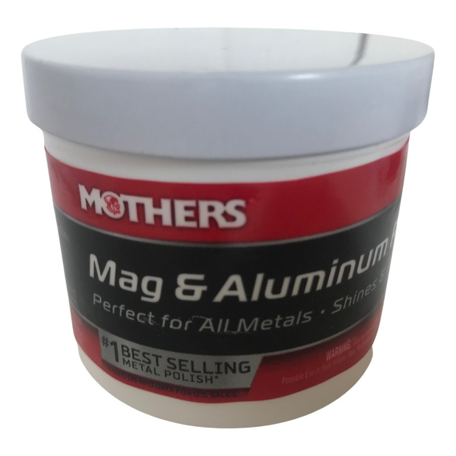 Polidor De Metal  Mag Aluminium Polisher Mothers 141g 6 Unidades metais e aluminio brilho proteção em Oferta na Shopee