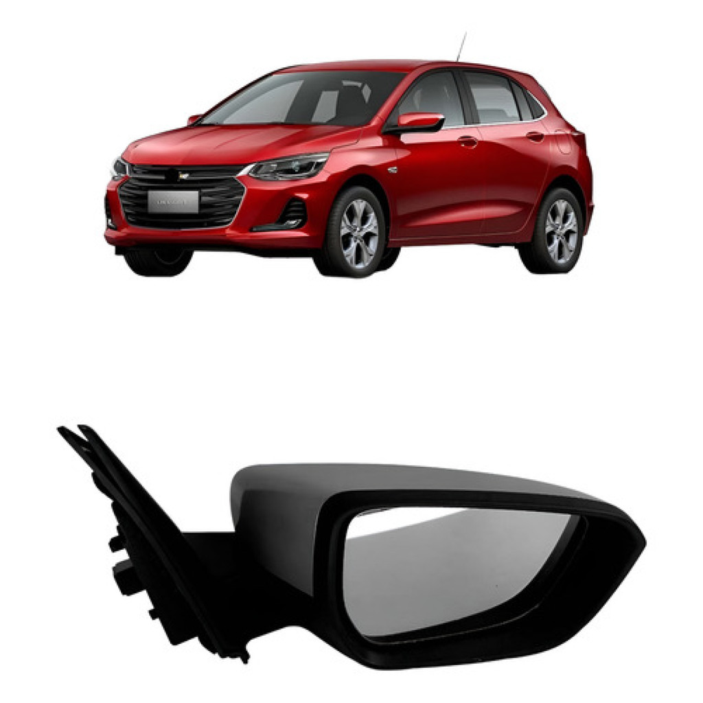 Retrovisor com Controle E Capa Primer GM Chevrolet Onix 2020 2021 2022 peça referencia de mercado,  entrega rapida