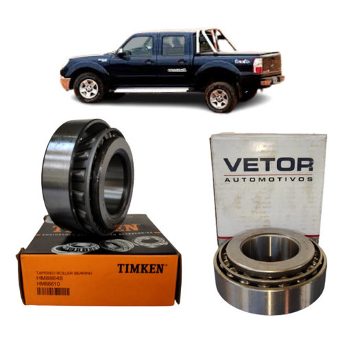 Kit Rolamento Pinhão Diferencial Traseiro S10/blazer Dana 35