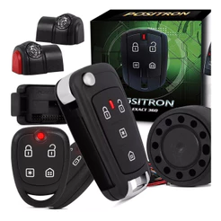 Alarme Automotivo Positron Exact Ex360 + Chave Canivete Positron Px80