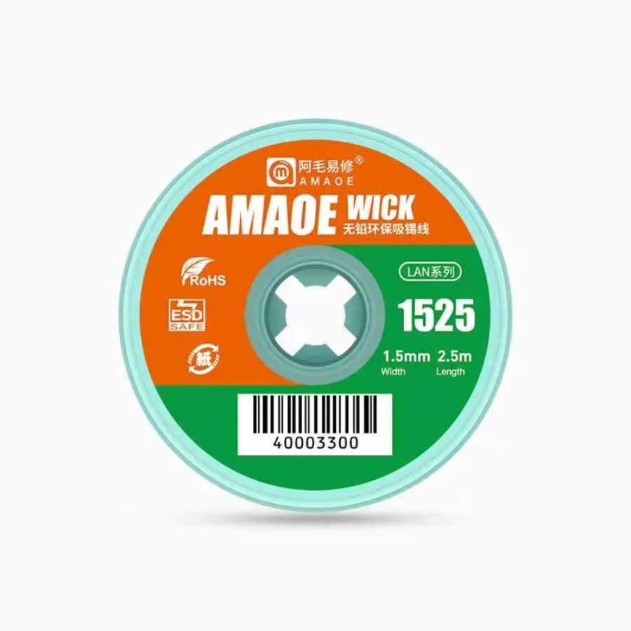 Malha Dessoldadora AMAOE WICK 1525 1.5mm x 2.5m