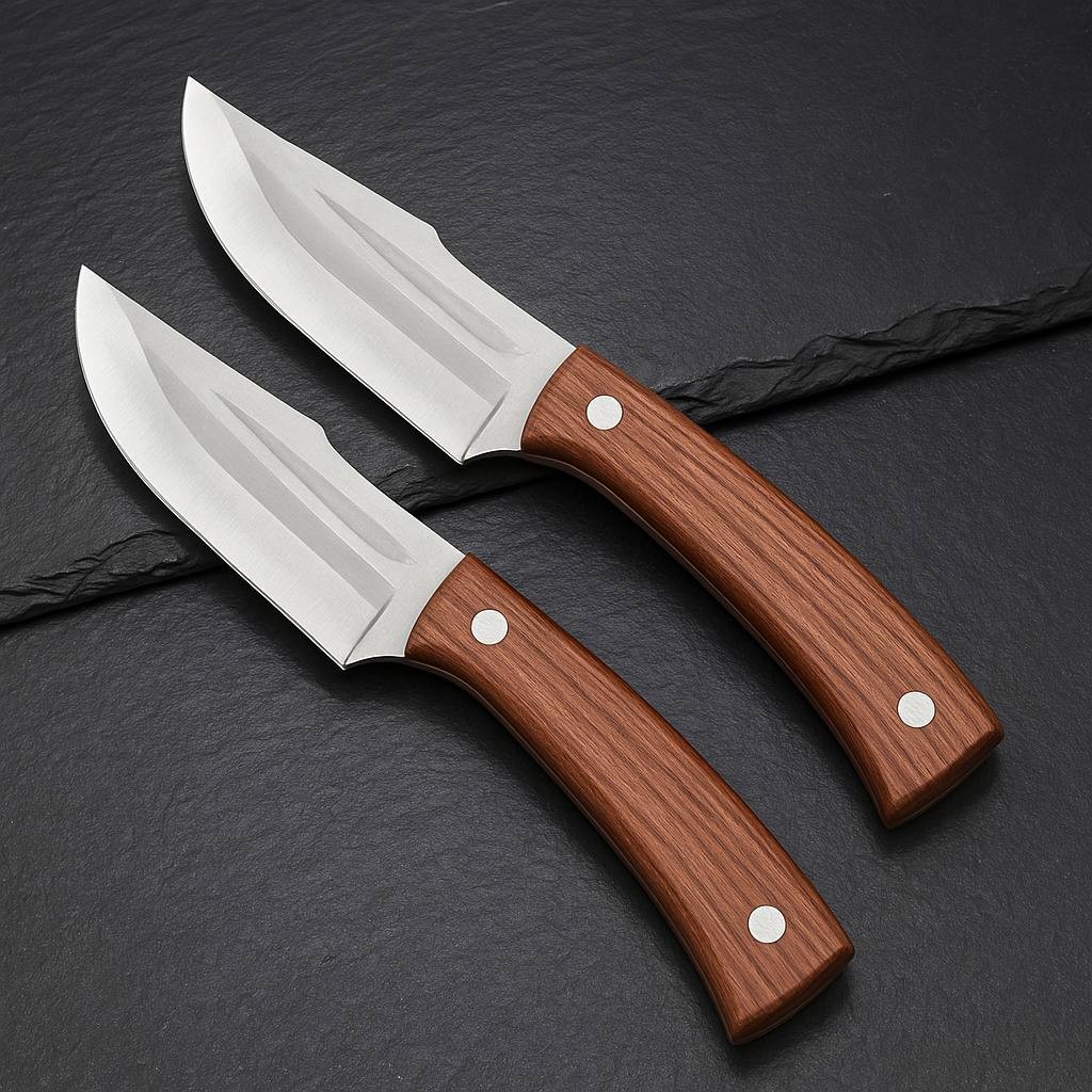 Faca Cutelo Forjado Artesanal Rustico Churrasco Desossar Carne Pesca Camping Chefe de Cozinha