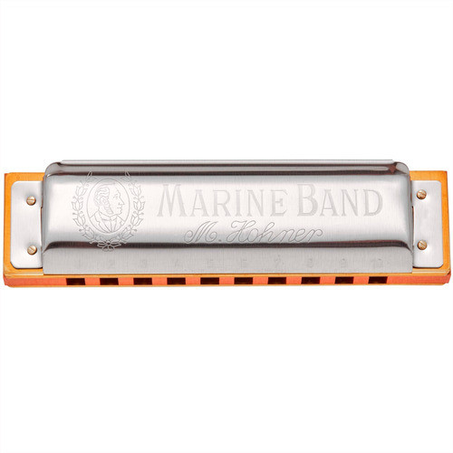 Gaita De Boca Harmônica Diatônica Marine Band 1896 Hohner Em Dó (C)
