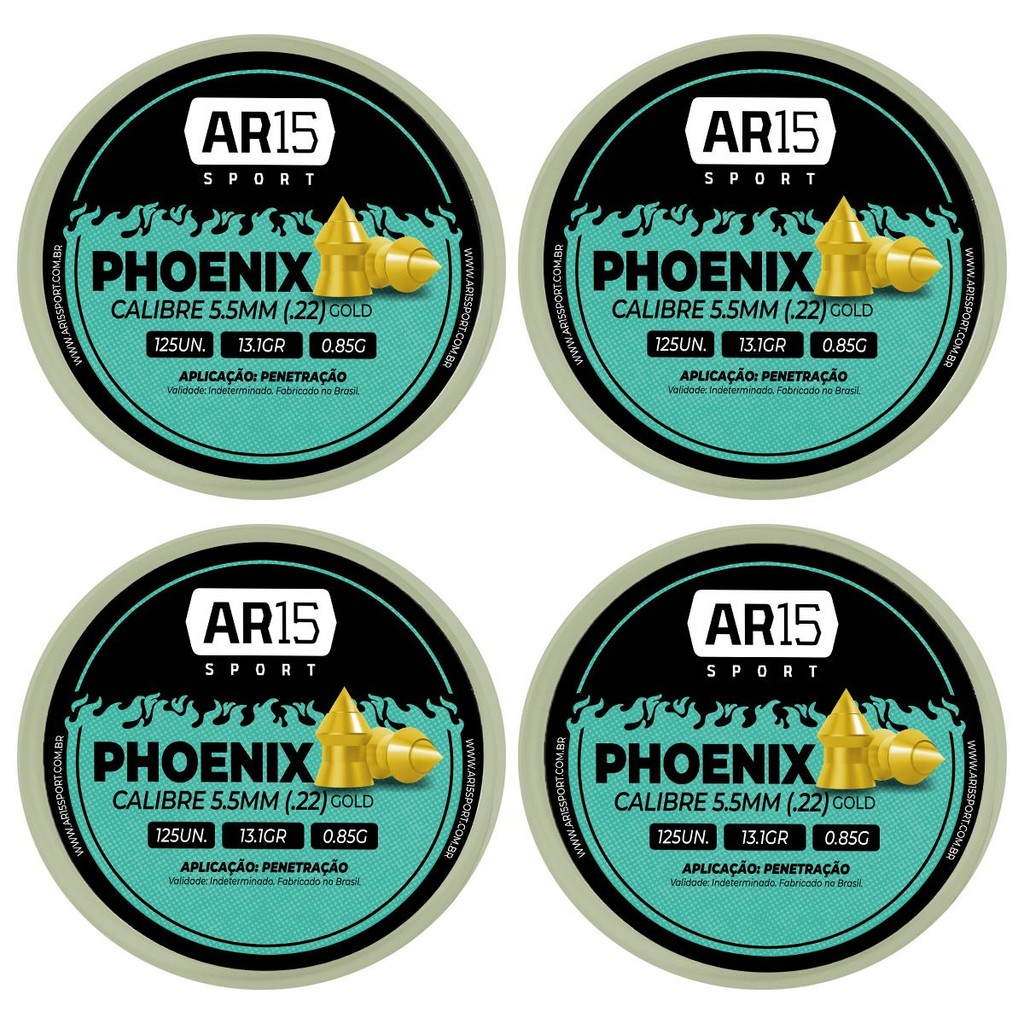 Chumbinho 5.5 Carabina de Pressao 500un Espingarda em Oferta na Shopee