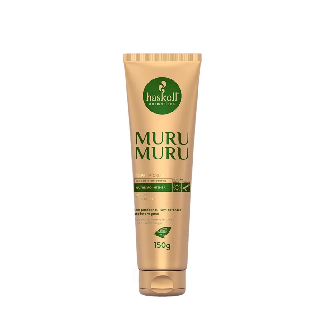 Haskell Murumuru Polpa em Creme - Leave in 150g em Oferta na Shopee
