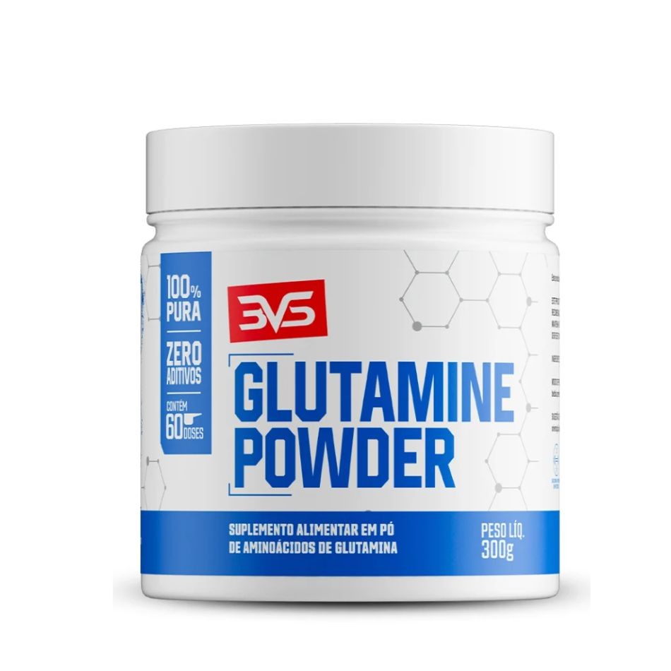 Glutamina Glutamine Powder 300G 100% pura - 3Vs Nutrition