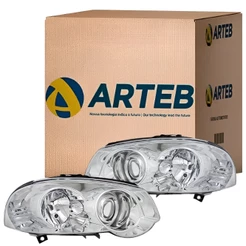 Par Farol Fiat Palio 2009 2010 2011 2012 H7 H1 Original Arteb Foco Duplo