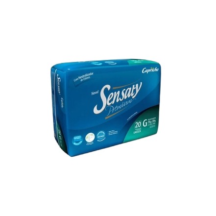 Fralda Geriatrica Sensaty Premium G, 20 Unidades em Oferta na Shopee