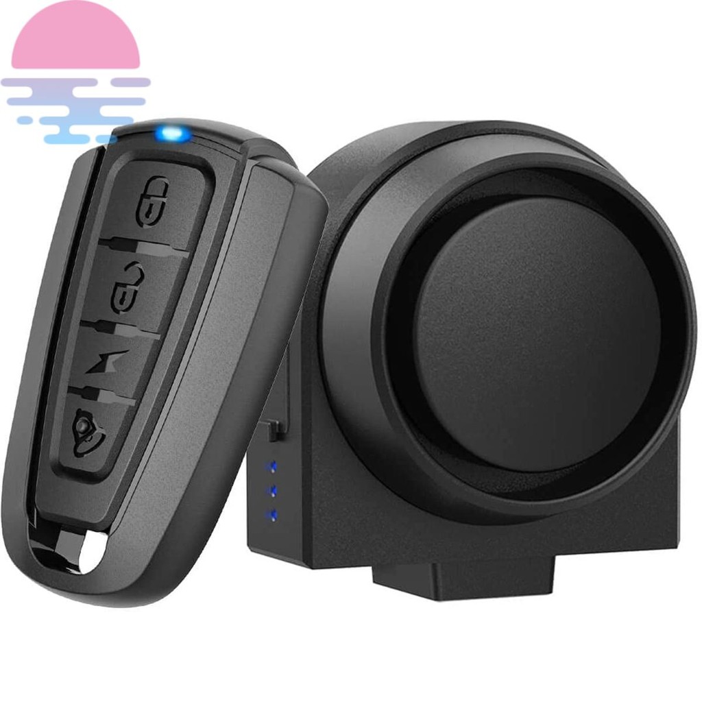 113dB Remoto Alarme Da Motocicleta Sem Fio Vibração Sensor De Movimento Bicicleta À Prova Dwaterproof Água USB Recarregá