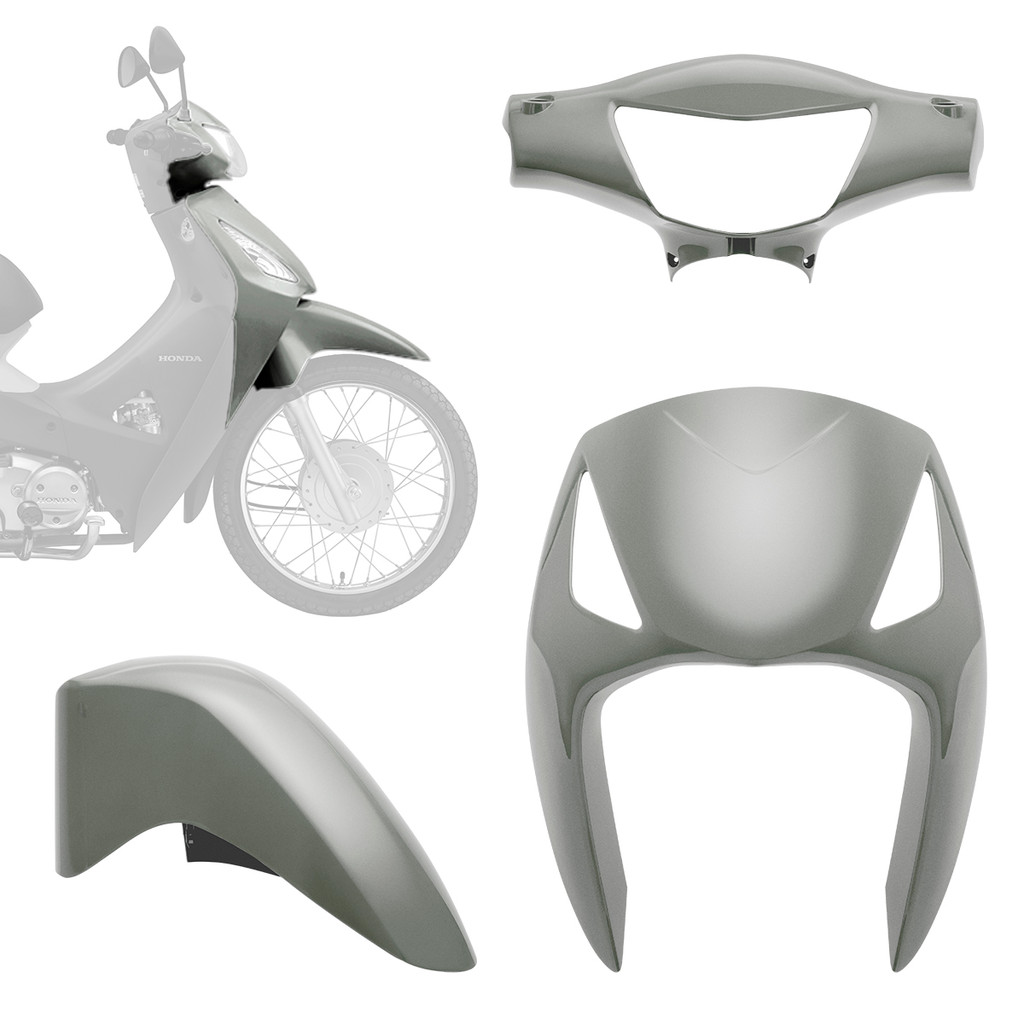 Kit Carenagem 3 Peças Pro Tork Biz 125 2006/10