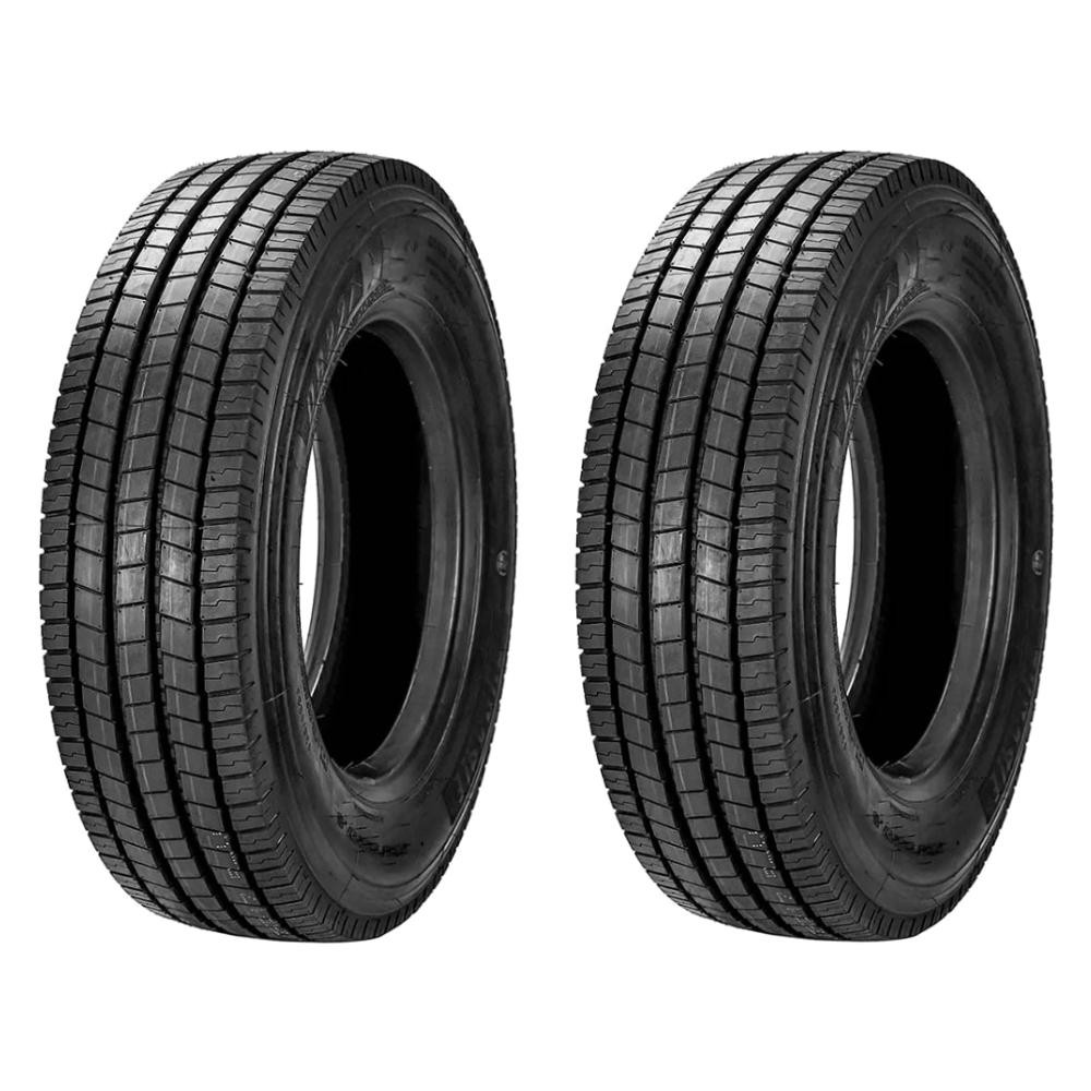 Kit 2 Pneus 215/75R17.5 Liso 18 Lonas 135/133J Ecoplus C2 Xbri em Oferta na Shopee