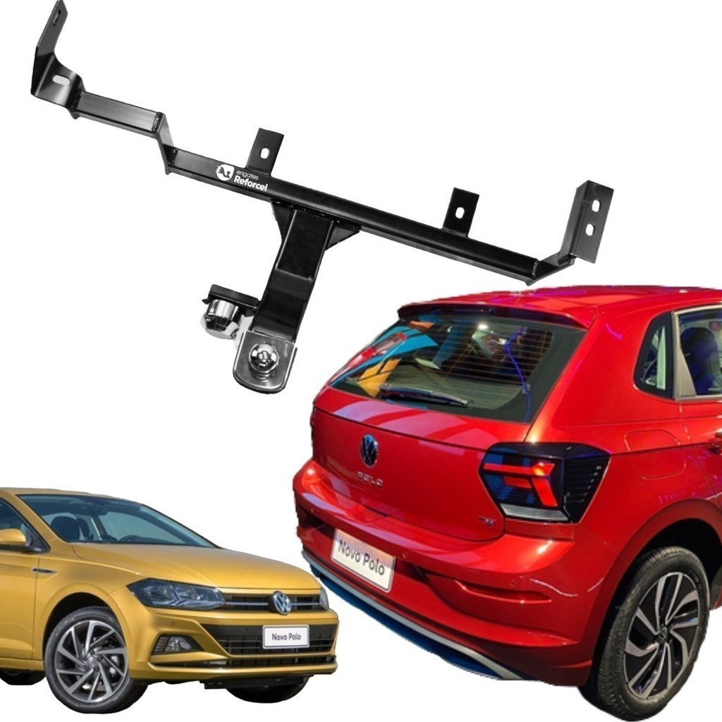 Engate Reboque Polo Hatch 2017 2018 2019 2020 2021 2022 2023