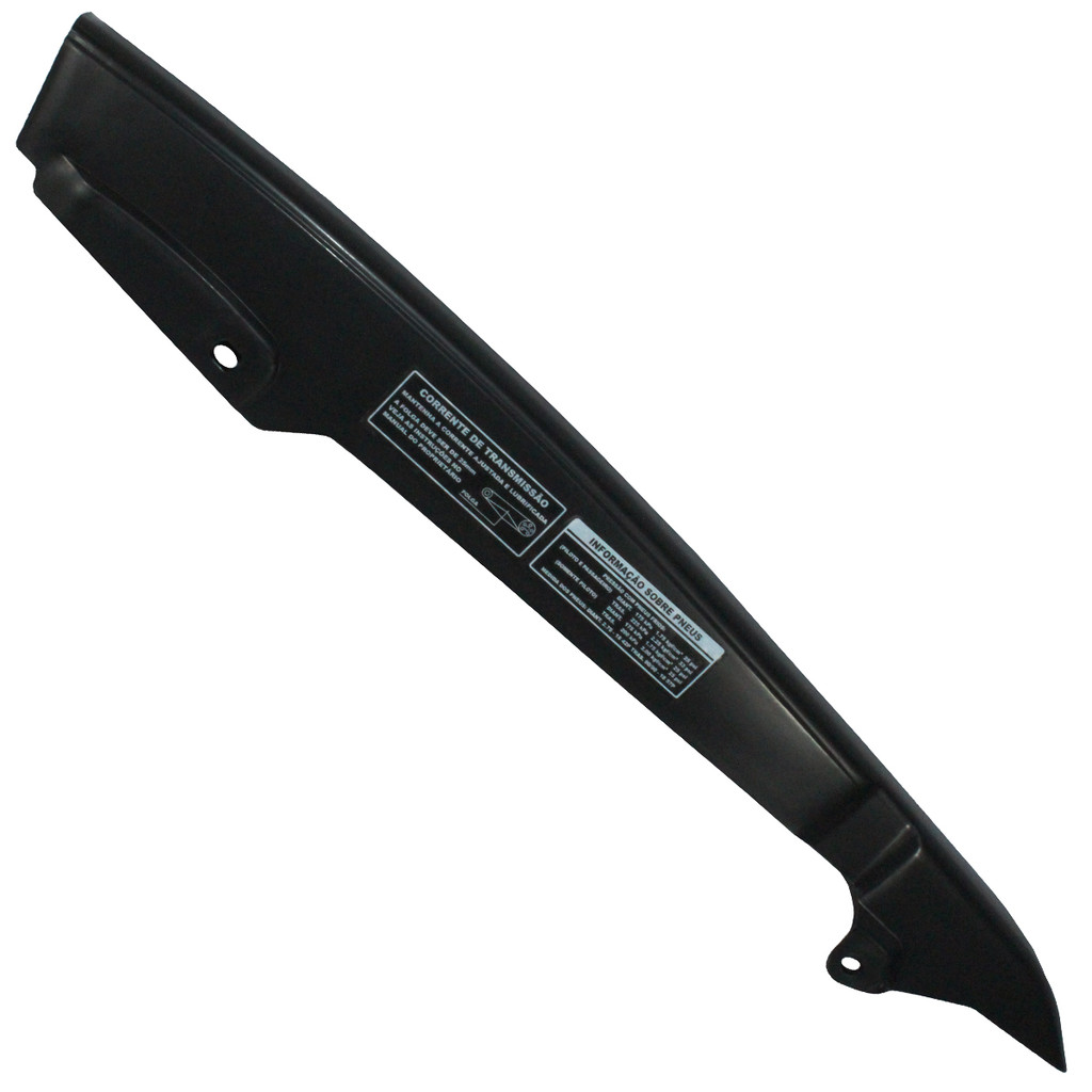 Protetor porta cobre corrente C100 Biz 1998 a 2005 Biz125 2006 em diante Pop100 2007 a 2008