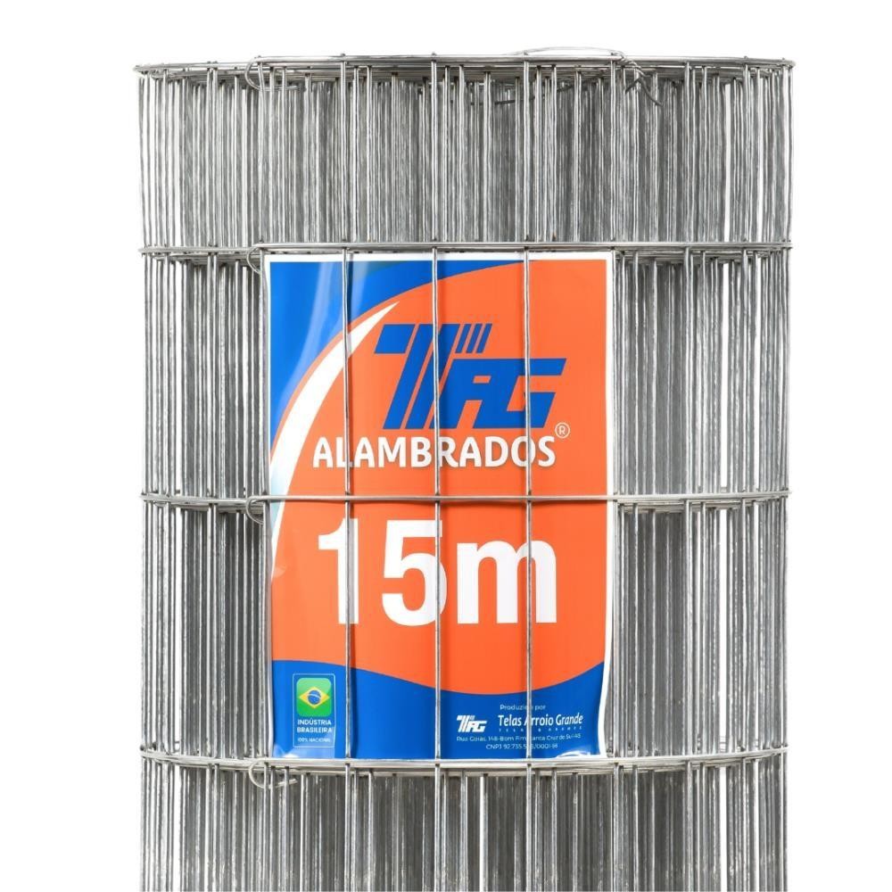 TELA SOLDADA TAG MALHA 5x15cm FIO 2,76mm RL 15X2,0m em Oferta na Shopee