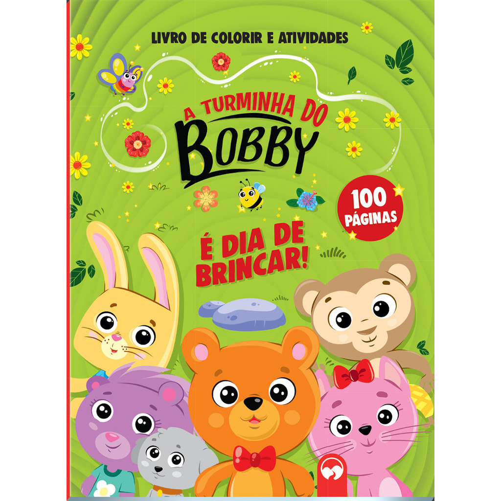 livro A Turminha do Bobby - É dia de Brincar!