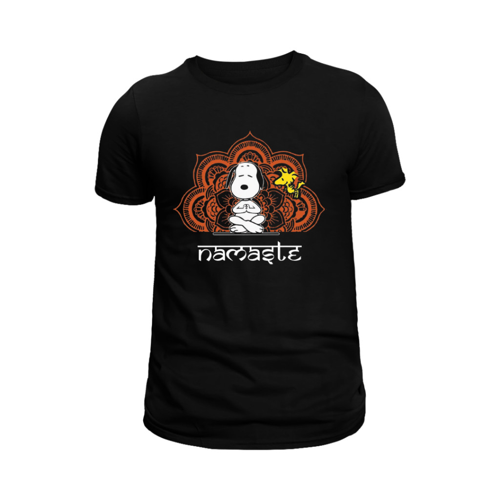 [Camiseta Premium Algodão Puro]LA Plus Linda Camisa, Camiseta, Estampas Diversas, Snoopy, Namasté,100% Algodão Envio Rap