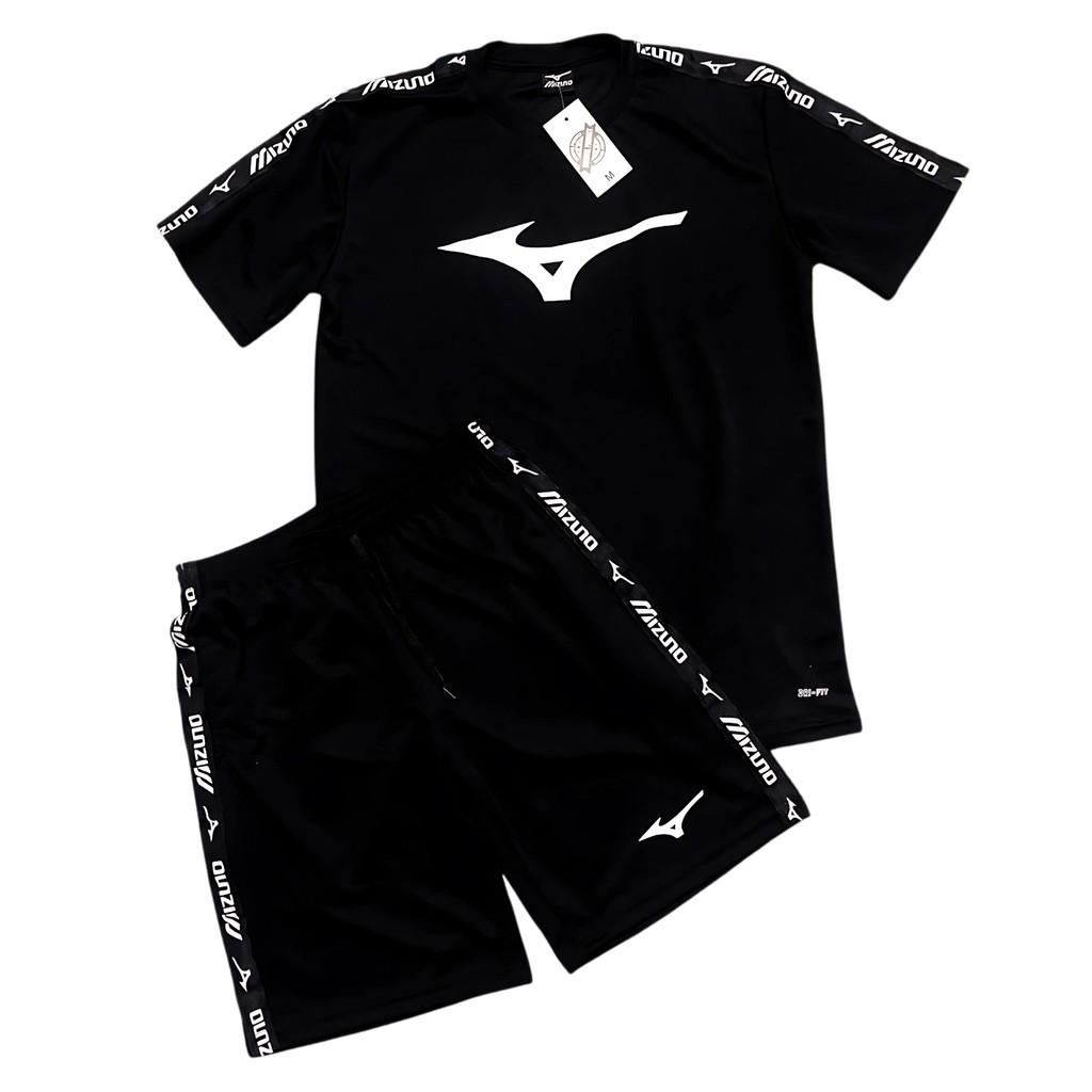 Conjunto Dry-Fit Camisa + Short Drifit Masculino Kit Academia