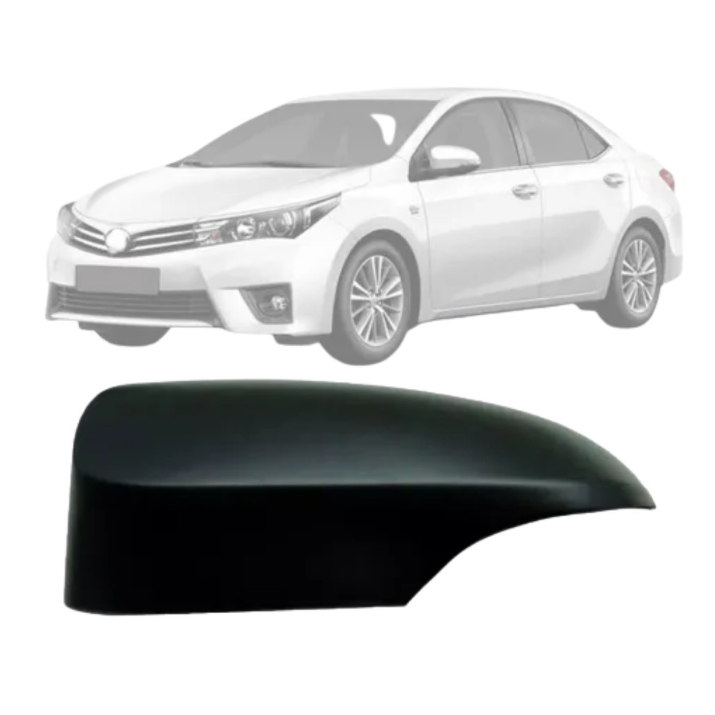 Capa Retrovisor Corolla 2014 a 2017 C/Pisca Black Piano LE