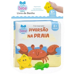 É Bom Tomar Banho II | Diversão na Praia | Livro de Banho