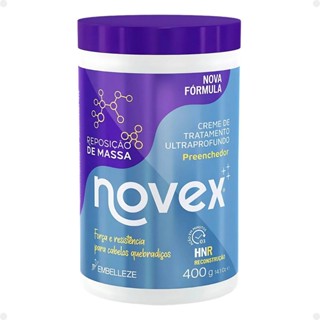Creme De Tratamento Embelleze Novex Reposição De Massa 400g em Oferta na Shopee