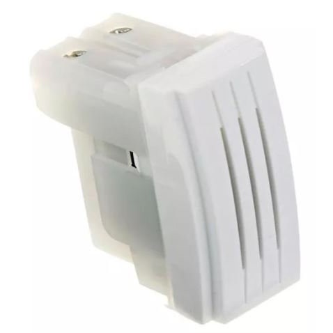 Módulo Cigarra eletrônica Brava Duale Up Iriel Soprano Branco Bivolt